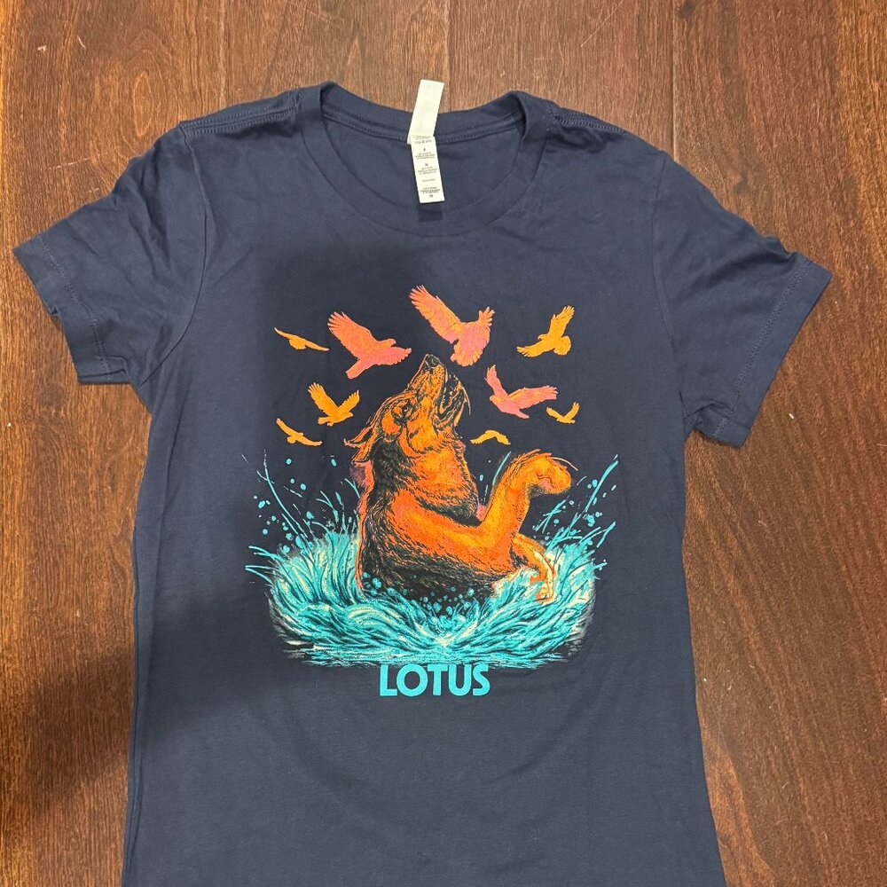 Brand new Lotus band t-shirt - women's M